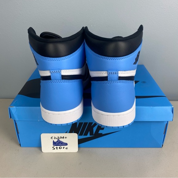 Nike Air Jordan 1 Retro High OG UNC Toe University Blue DZ5485-400 Men Sz 12 - Picture 4 of 10
